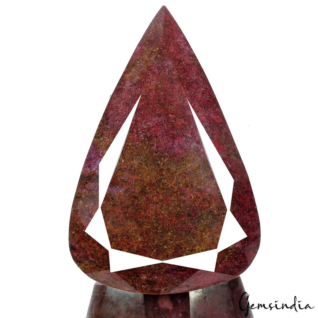 Ruby Loose Gemstone, Color Enhanced, Red — 8.5 x 5.5 x 4 Inch, 23150 Ct (4.63 Kg), Madagascar