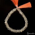 Citrine Beaded Strand, Round Cut, Untreated — 8mm, 129.20 Ct, Madagascar