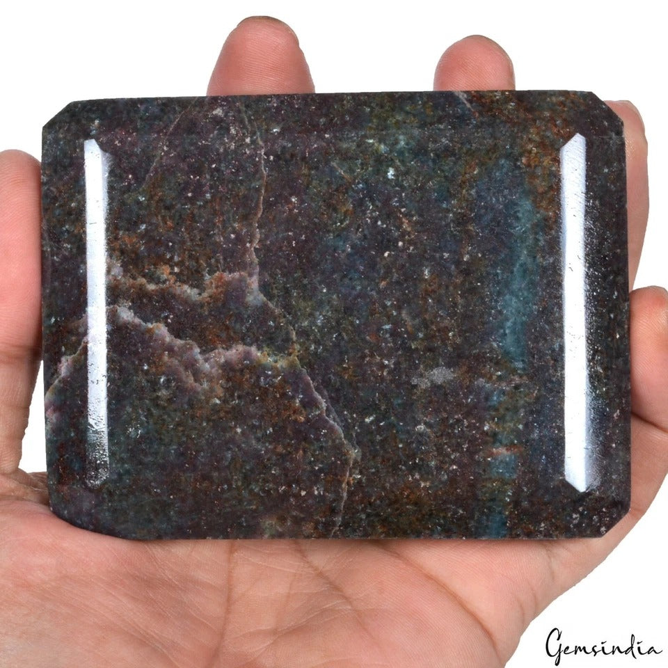 3100 Cts Natural Untreated Ruby Kyanite Octagon Cut Huge Museum Size Gemstone
