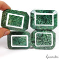 2040 Ct Natural Green Emerald 47-53mmm Loose Octagon Cut Huge Gemstones, Brazil