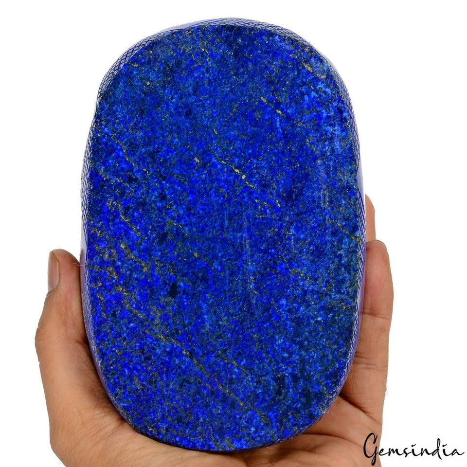 Lapis Lazuli Carving — 149x99x79 mm, 2.5 Kg (12500 Ct), Afghanistan