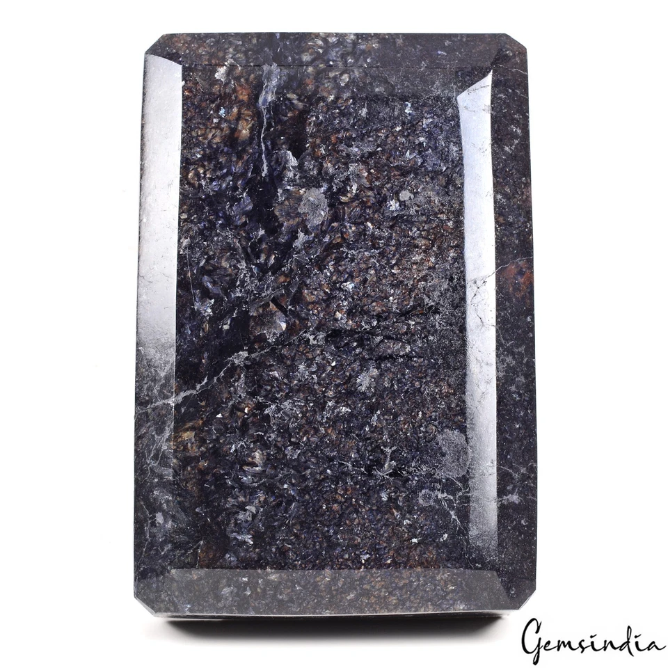 Blue Sapphire Loose Gemstone, Color Enhanced — 7.6x5.2x2.4 Inch, 21500 Ct (4.3 Kg), Madagascar