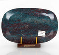 Ruby Kyanite Loose Gemstone, Oval Cut, Untreated — 7.3x4.75x2.5 Inches, 14000 Ct (2.8 Kg), Madagascar