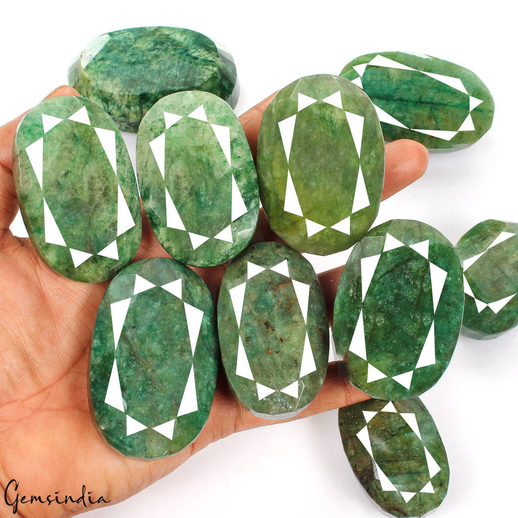 5000Ct/1 Kilo Certified Brazilian Green Emerald Natural Huge Loose Gemstones Lot