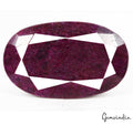 Ruby Loose Gemstone, Color Enhanced, Pink Red — 94x58x37mm, 1950 Ct, Africa