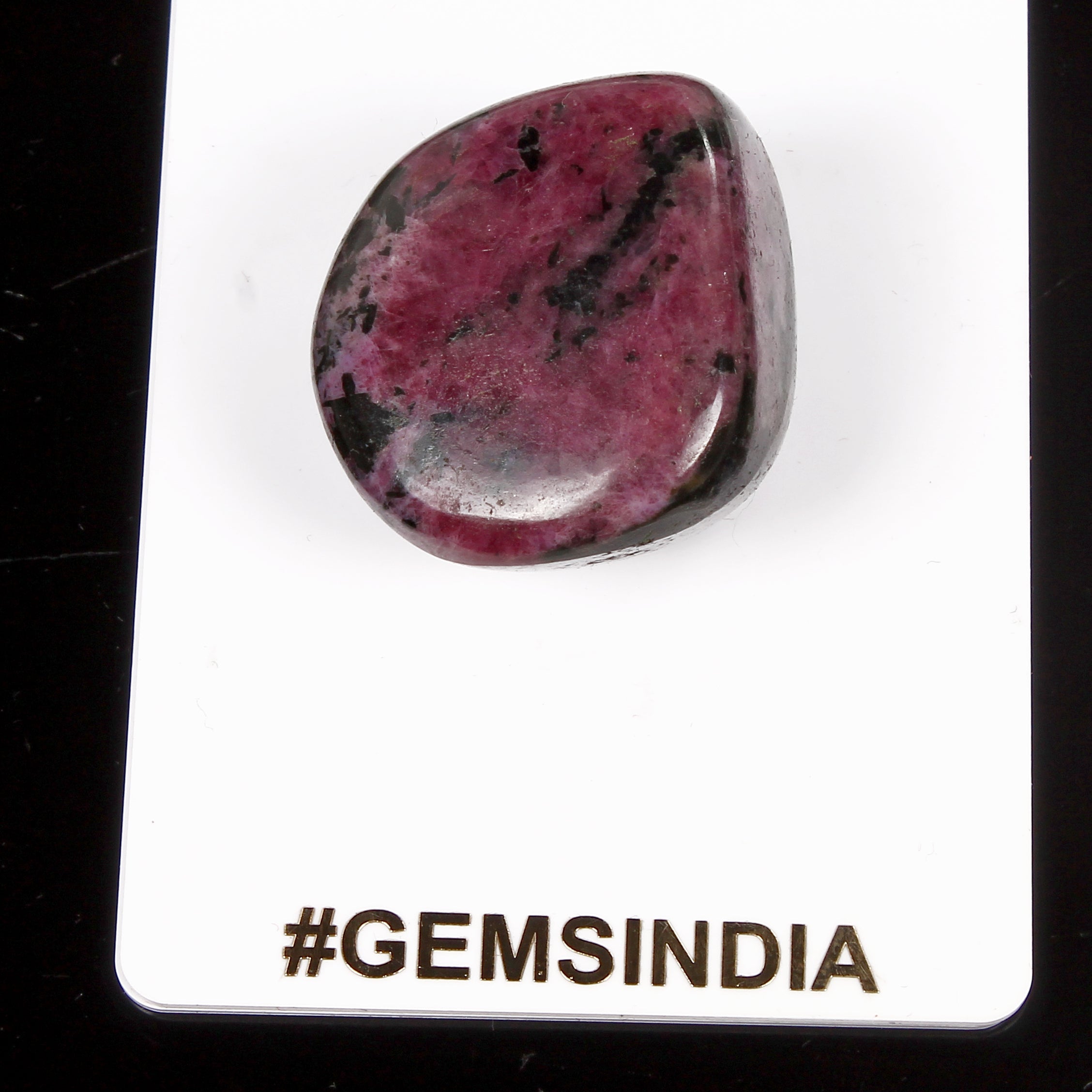 Certified 207.20Ct Natural Ruby Zoisite Crystal Healing Tumble Polished Gemstone