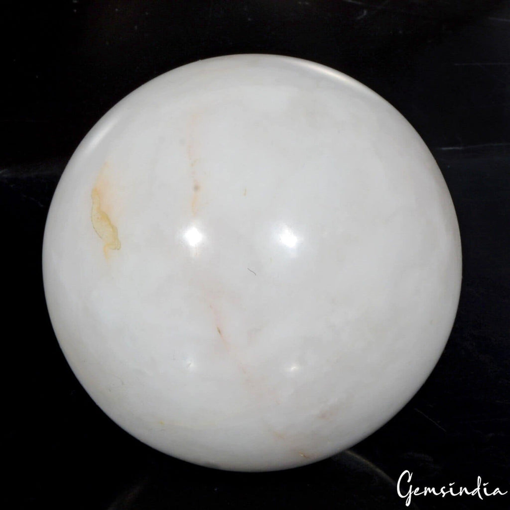 2870 Cts Natural Untreated White Calcite Healing Crystal Mineral Sphere Huge Gem
