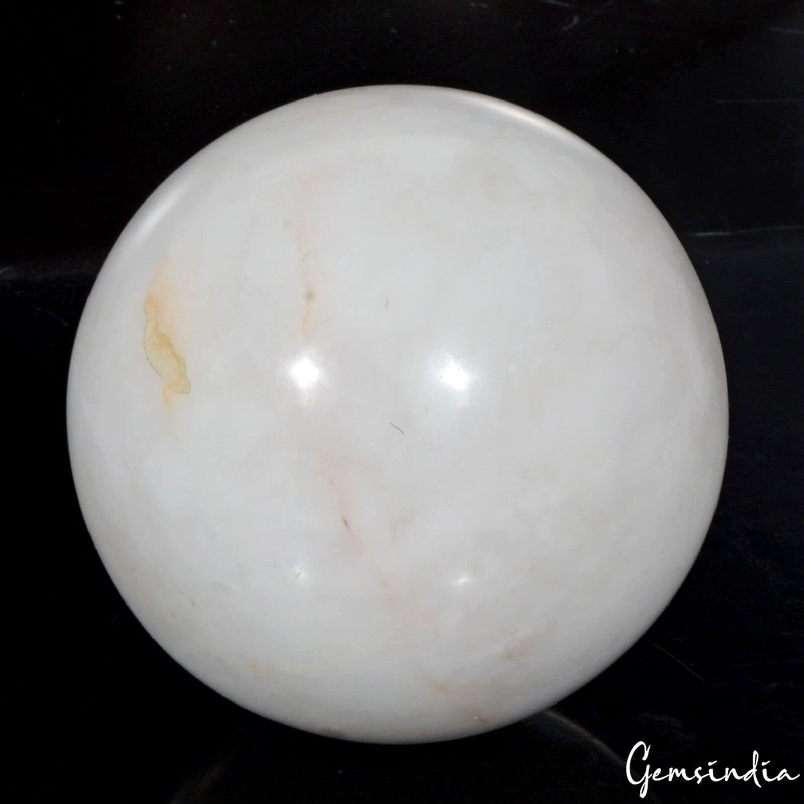 2870 Cts Natural Untreated White Calcite Healing Crystal Mineral Sphere Huge Gem