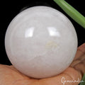 3630 Ct Natural Pink Rose Quartz Sphere Crystal Ball Decor Reiki Healing + stand