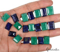 238 Cts/20 Pcs Natural Emerald Sapphire Baguette Cut Loose Ring Size Gems Lot