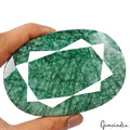 Certified 1670 Cts Natural Brazilian Green Emerald Oval Cut Huge Loose Gemstone