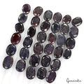 650 Ct Natural Blue Sapphire Oval Cut Faceted Loose Wholesale Gemstone Lot 34 Pc