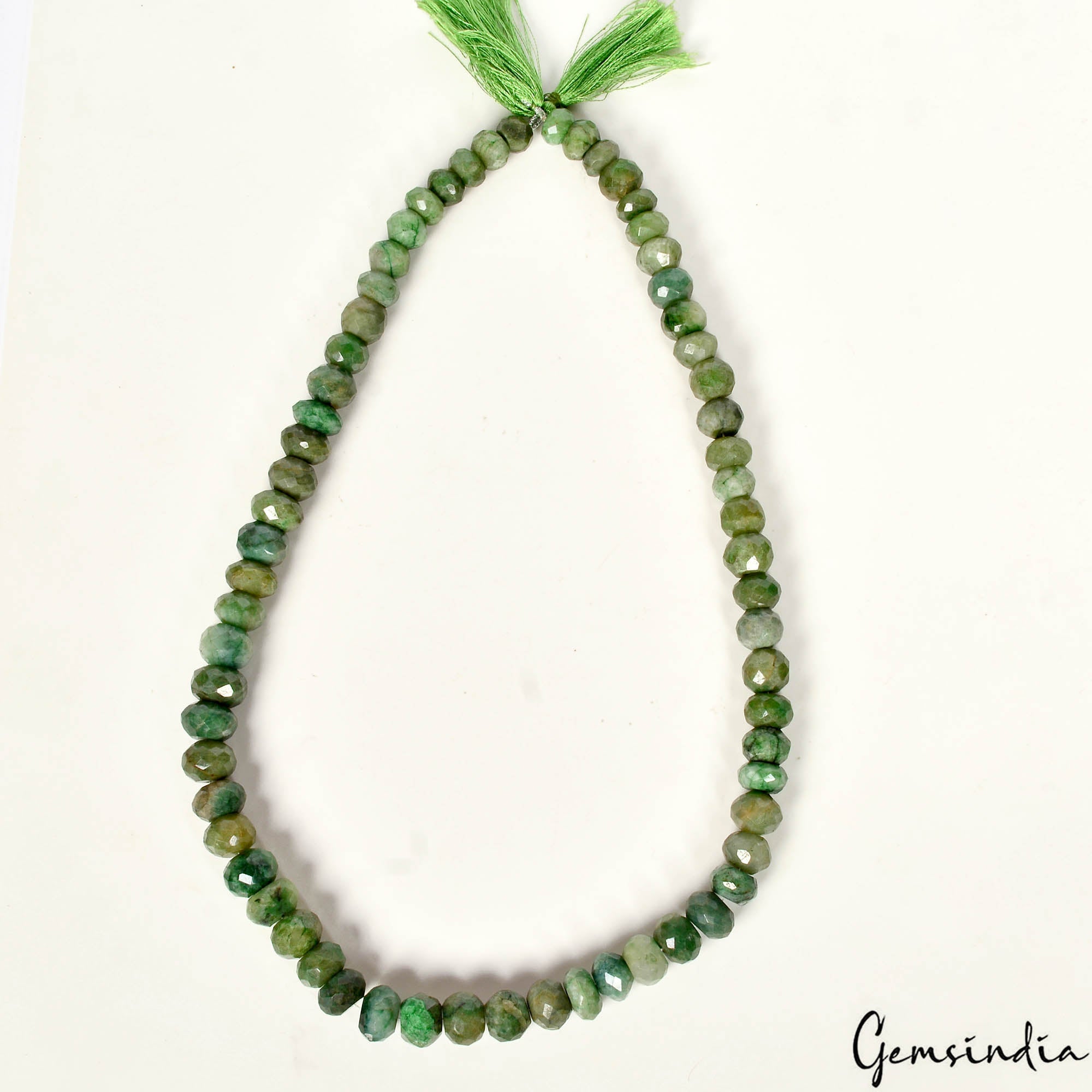 1000 Cts Natural Emerald Round Cut Loose Drilled 10-15mm Gemstone Beads ~ 64 Pcs