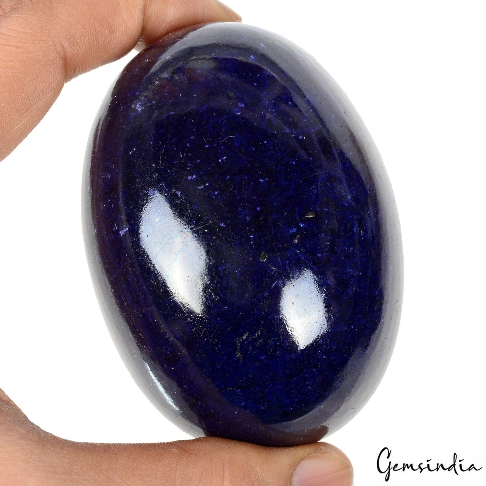 1870Ct Natural Madagascar Blue Sapphire Oval Cabochon Loose Earth mined Gemstone