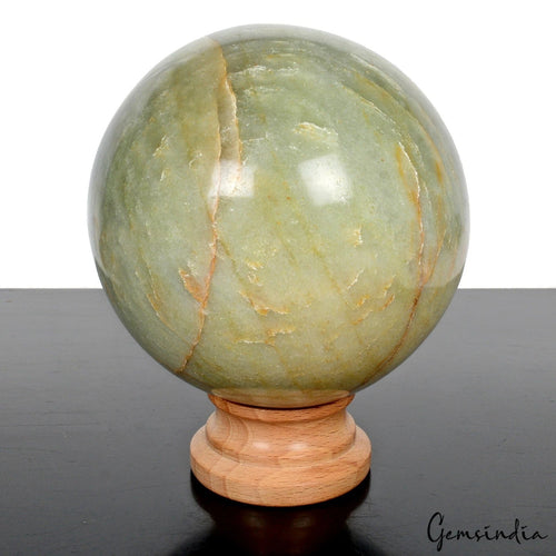 1.4 kg 4" Natural Green Aventurine Ball Crystal Quartz Reiki Sphere Healing Gem