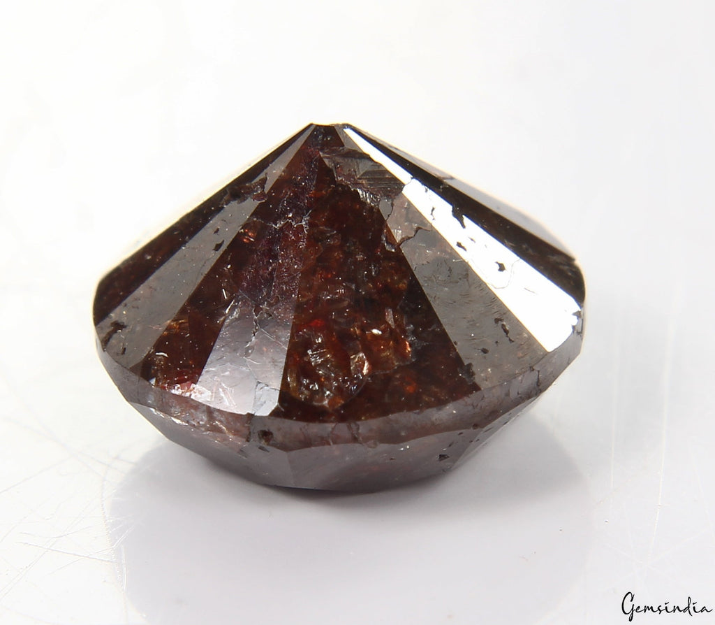 3.37 CT 100% Natural Loose Salt And Pepper Diamond, Round Brilliant Cut Diamond