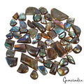 1400 Ct/55 Pc Natural Untreated Multi Color Shine Labradorite Mix Cut Loose Gems