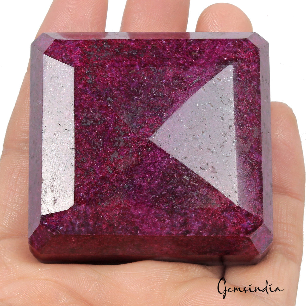 1350 Ct Natural Ruby Huge Size Octagon Cut Earth Mined Gemstone From Madagascar
