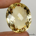 Citrine Loose Gemstone, Yellow — 24x20x12 mm, 38.90 Ct