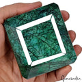 3180 Cts Natural Brazilian Dark Green Emerald Octagon Cut Huge Size Loose Gem