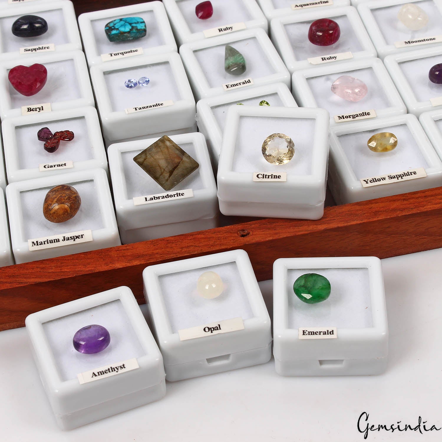 Amethyst Lot, Loose Gemstone, Multi Color — 44 Pieces, 3mm to 16mm, 127.70 Ct