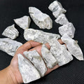 1 Kilo/13 Pcs Natural Rutilated Quartz Rough Crystal Mineral Gemstones Specimens