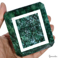 575 Gram Natural Green Emerald Octagon Faceted Cut Earth Mined Loose Gemstone
