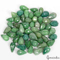 1000 Cts/53 Pcs Natural Green Emerald Pear Cut Drill Loose Briolette Loose Gems