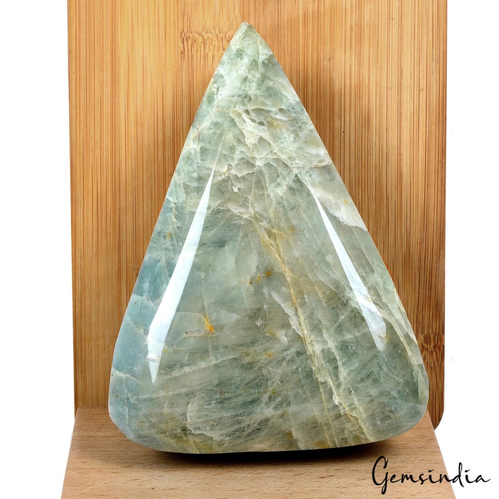 5470 Ct Natural Aquamarine Beryl Large Pear Cut Untreated Rare Gemstone w/ Stand