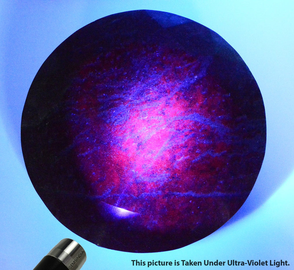 5.6 Kg 100% Natural Ruby Kyanite Round Cut Untreated Large Size Gemstone W Stand