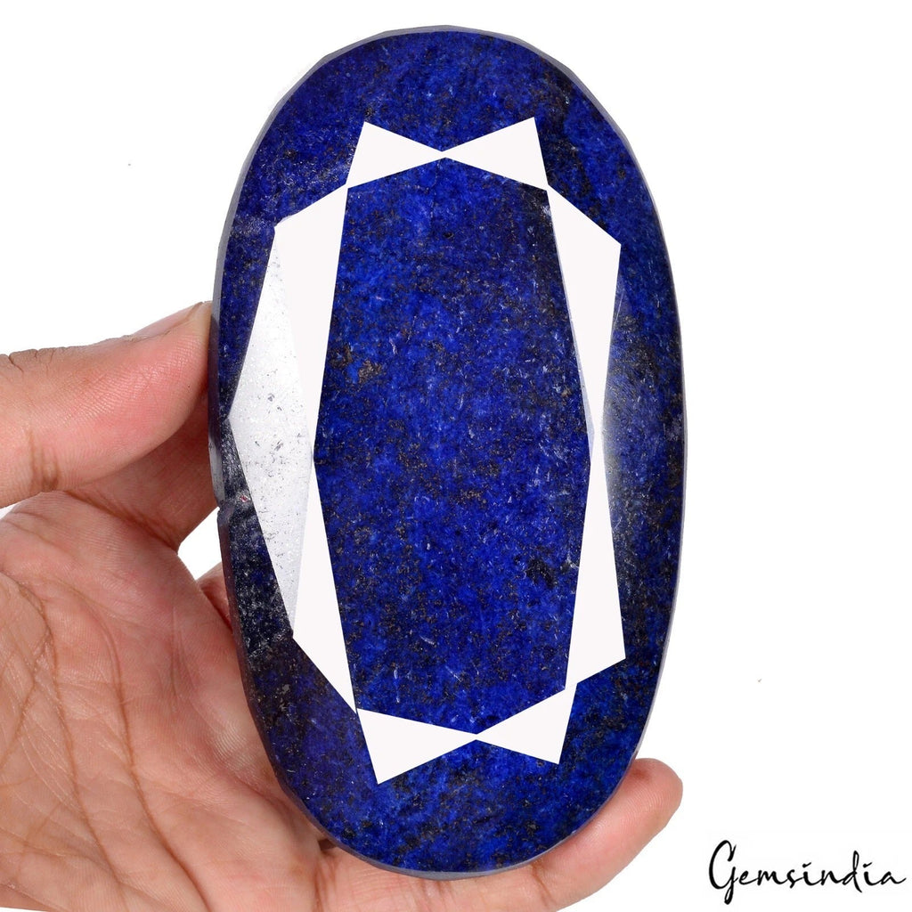 4340 Cts Natural Royal Blue Sapphire Oval Cut Huge Earth Mined Museum Size Gem