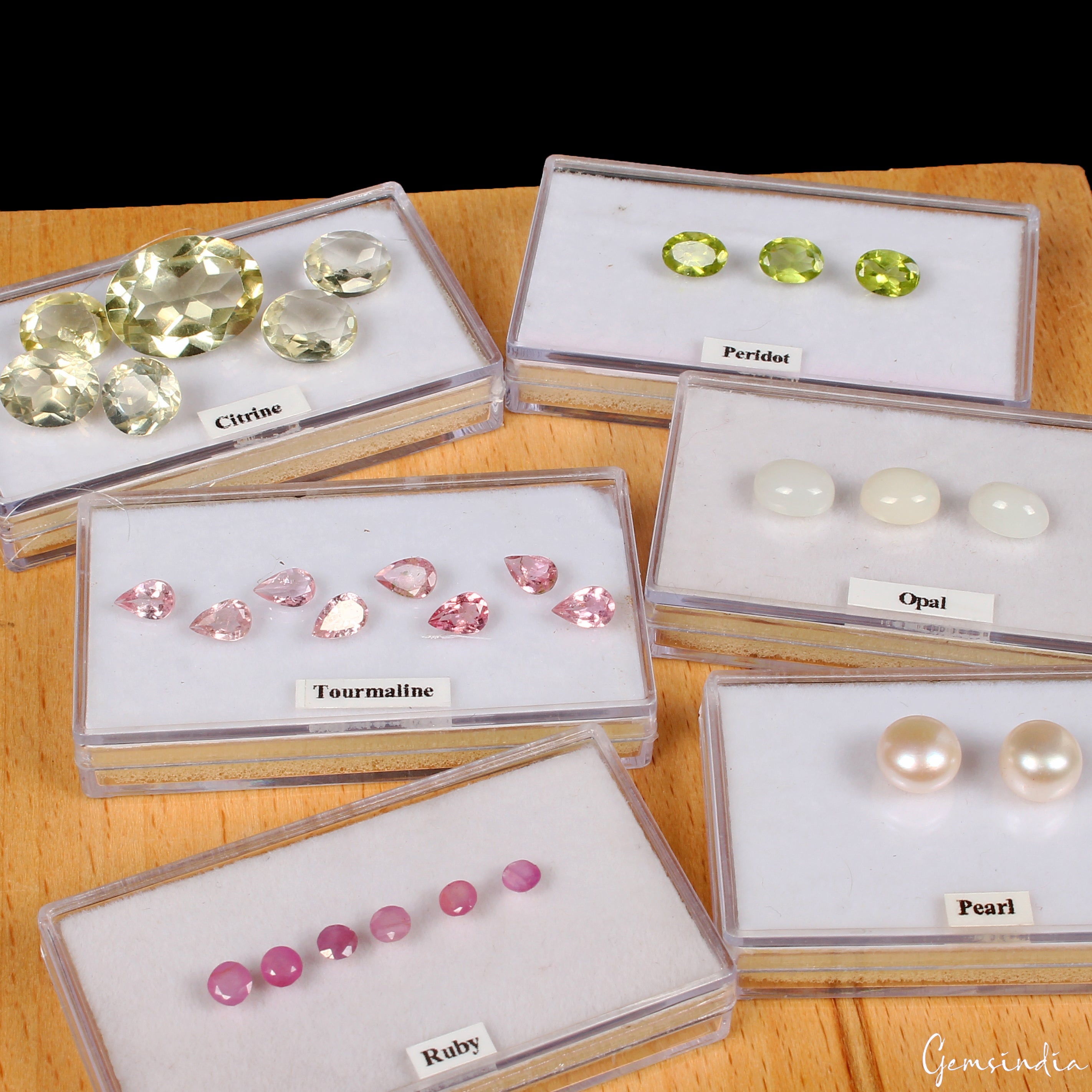 MIX LOT LOOSE FACETED NATURAL GEMSTONES MIXED GEMS WHOLESALE LOOSE GEM ~32+ CTS