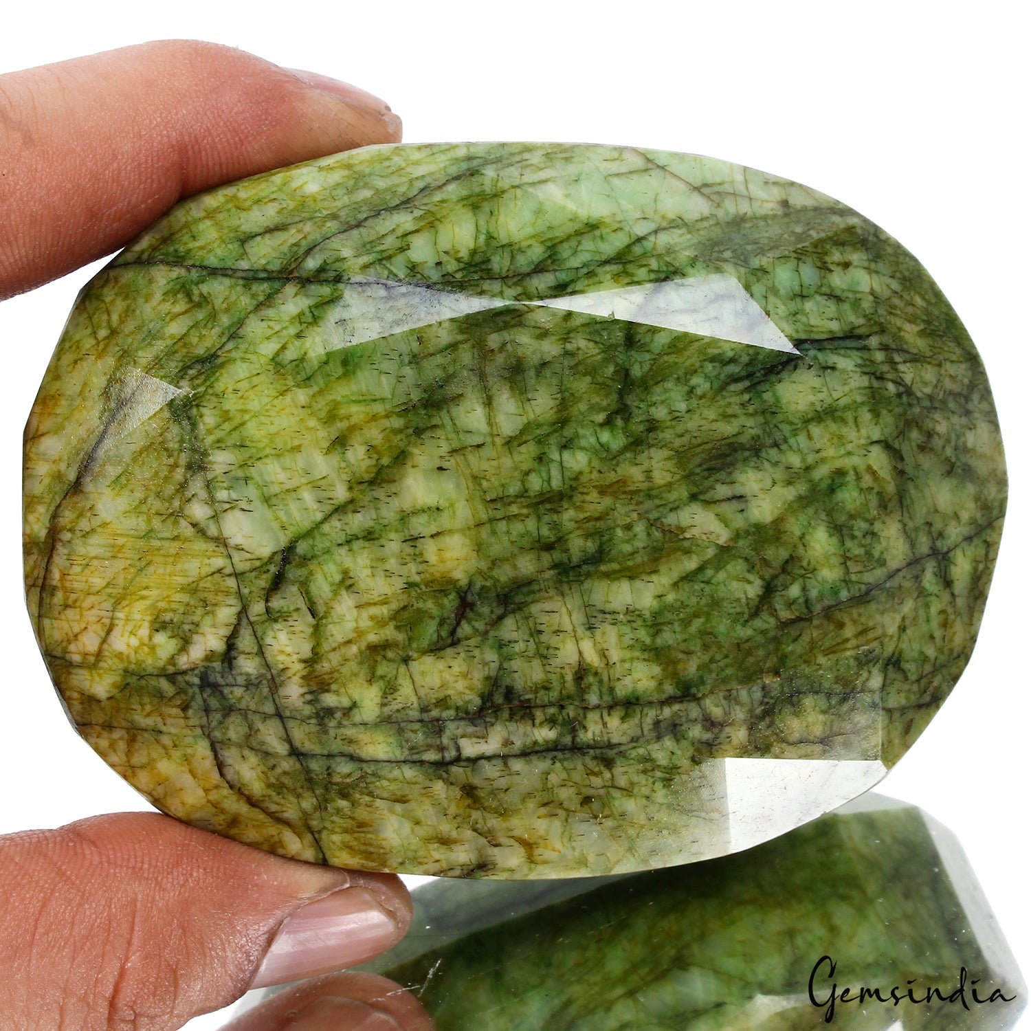 2230 Ct Natural Green Emerald Oval Cut Earth Mined Loose Huge Gemstone 90x67mm