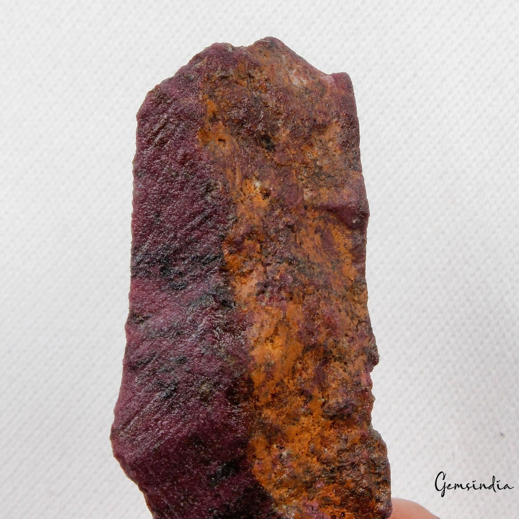 109 Ct Rare Natural Untreated Red Ruby Raw Uncut Rough Rock Healing Crystal Gem