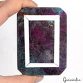 2420 Ct Natural Ruby Kyanite Octagon Cut Faceted Earth Mined Huge Loose Gemstone
