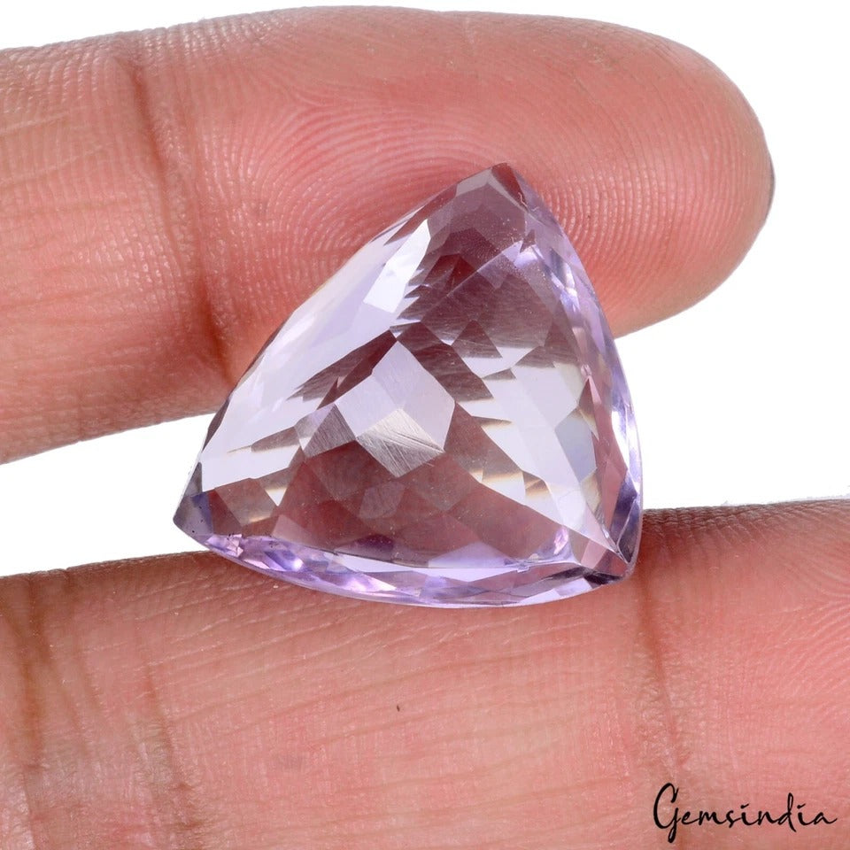 23.80 Ct Stunning Natural Jumbo Amethyst Brazil None Treatment Full Fire & Clean