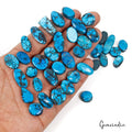 38 Pcs Natural Blue Spiderweb Turquoise Mix Cab Loose Wholesale Gems Lot 330 Ct