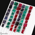 540 Ct./48Pcs Natural Emerald Ruby Sapphire Octagon Cut Loose Gemstones 11-17mm