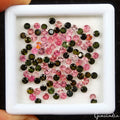 Set 115 Pc Natural Tourmaline Multi Color Vibrant Round 2.5-3mm Loose Gemstones