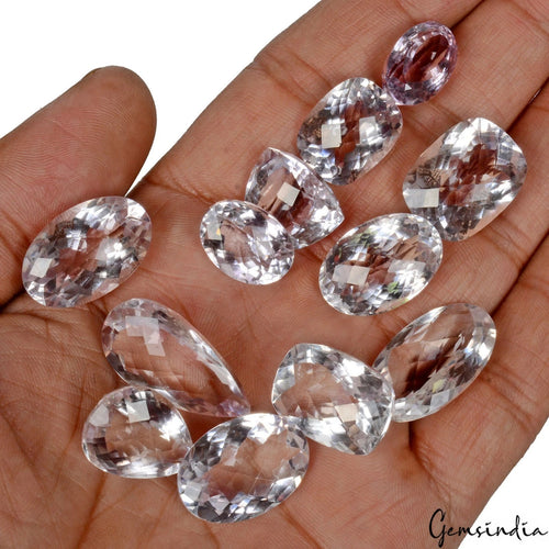 Amethyst Lot, Loose Gemstone, Untreated, Purple — 12 Pieces, 12mm to 23mm, 197.75 Ct, Brazil