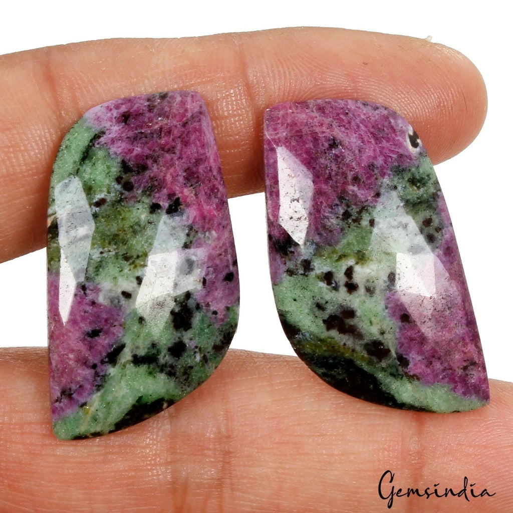 Ruby Lot, Loose Gemstone — 2 Pieces, 35 x 21mm, 82.90 Ct