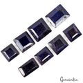 Blue Sapphire Lot, Loose Gemstone, Color Enhanced — 8 Pieces, 16mm to 24mm, 310 Ct, Madagascar