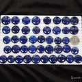 1000 Cts/43 Pcs Natural Blue Lapis Lazuli Gold Flecks Round Loose Wholesale Gems