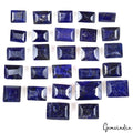 250 Ct/27 Pcs Natural Blue Sapphire Baguette Cut Loose Gemstones Lot For Jewelry