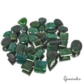 620 Cts/36 Pcs Natural Brazilian Bottle Green Emerald Mixed Cut Wholesale Gems