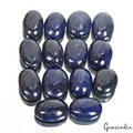237.30 Ct Natural Blue Sapphire Oval Cabochon Loose Madagascar Gems Lot 14 Pcs