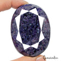 1030Ct Natural Blue Sapphire Oval Cut Loose Earth Mined Huge Gemstone 69x51x31mm