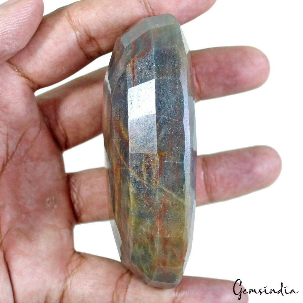 Certified 1780 Ct Natural Untreated Brown Blue Sapphire Oval Huge Size Loose Gem