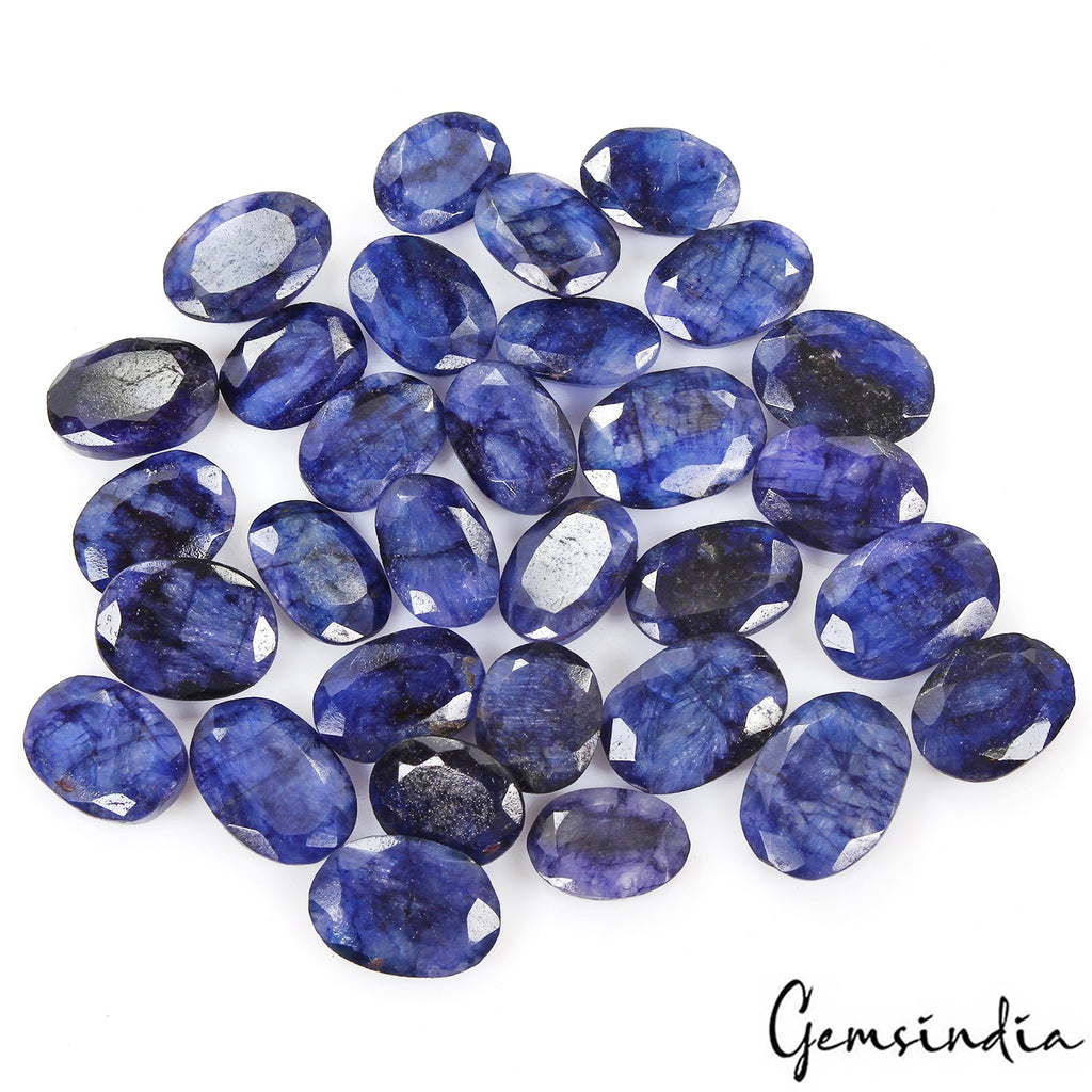 350 Ct Natural Blue Beryl 15-20mm Oval Cut Loose Gemstones Lot for jewelry~31 Pc