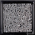 Wholesale Lot 2mm Round Faceted Natural White Topaz Loose Calibrated Gemstone
